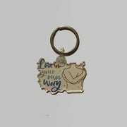 Love In Your Own Way Keychain