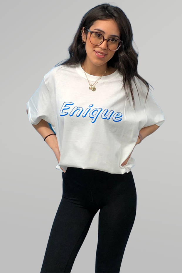 Enique™️ White/Blue