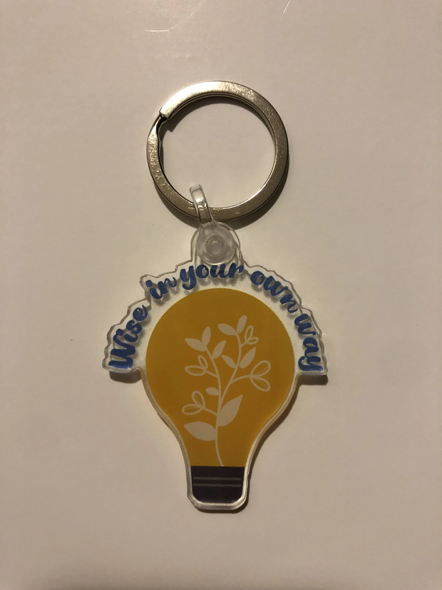 Wise In Your Own Way Keychain